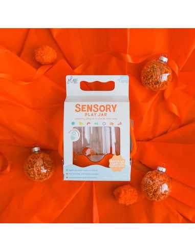 Bocal de jeu sensoriel orange - Glo Pals Bocal de jeu sensoriel orange - Glo Pals