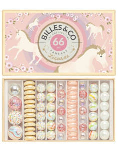 Coffret de 66 billes...