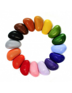 16 crayons en cire... 2