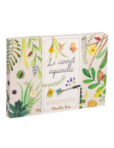 Carnet aquarelle Le Jardin...