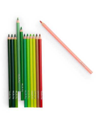 Crayons de couleur et cartes Nature... Crayons de couleur et cartes Nature...