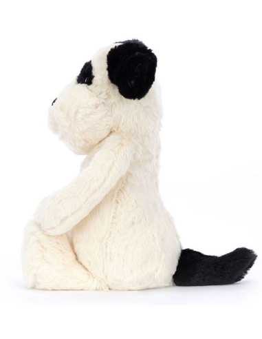 Peluche chiot noir et crème - Jellycat Peluche chiot noir et crème - Jellycat