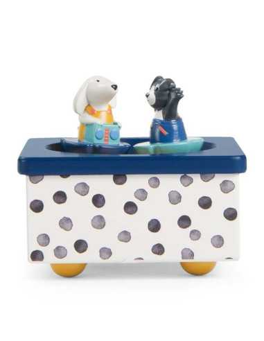 Boîte à musique Puce & Pilou - Moulin... Boîte à musique Puce & Pilou - Moulin...