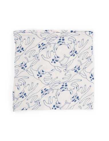 Set de 3 langes imprimés Puce & Pilou... Set de 3 langes imprimés Puce & Pilou...