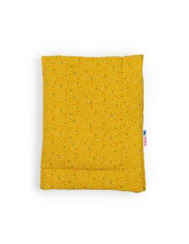 Plaid jaune Puce & Pilou - Moulin Roty Plaid jaune Puce & Pilou - Moulin Roty