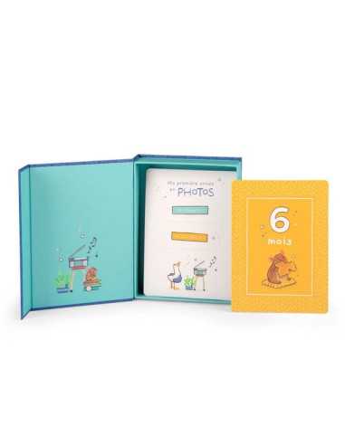 Cartes Mes 12 premiers mois Puce &... Cartes Mes 12 premiers mois Puce &...
