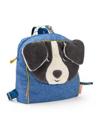 Sac à dos Puce bleu Puce & Pilou -... Sac à dos Puce bleu Puce & Pilou -...
