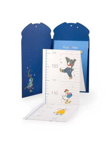 Toise carnet Puce & Pilou - Moulin Roty Toise carnet Puce & Pilou - Moulin Roty