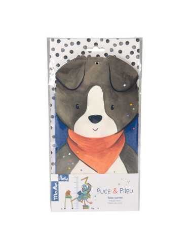 Toise carnet Puce & Pilou - Moulin Roty Toise carnet Puce & Pilou - Moulin Roty