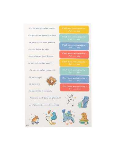 Toise carnet Puce & Pilou - Moulin Roty Toise carnet Puce & Pilou - Moulin Roty