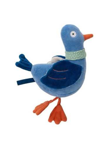 Poupée hochet pigeon Michel Puce &... Poupée hochet pigeon Michel Puce &...