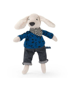 Poupée chien Pilou bleu... 2