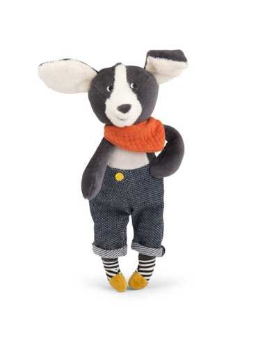 Poupée chien Puce bleu Puce & Pilou -... Poupée chien Puce bleu Puce & Pilou -...