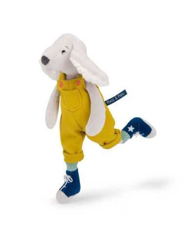 Poupée chien Pilou jaune Puce & Pilou... Poupée chien Pilou jaune Puce & Pilou...