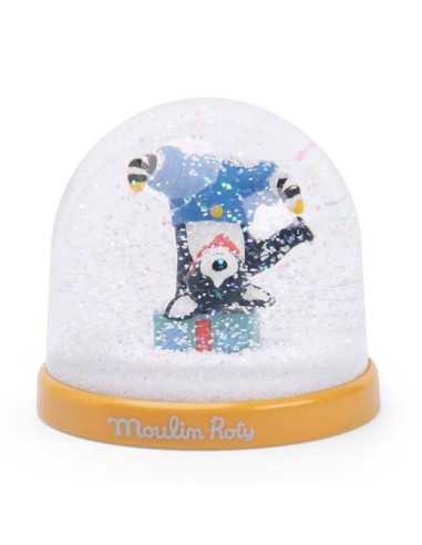 Boule à neige Puce & Pilou - Moulin Roty Boule à neige Puce & Pilou - Moulin Roty