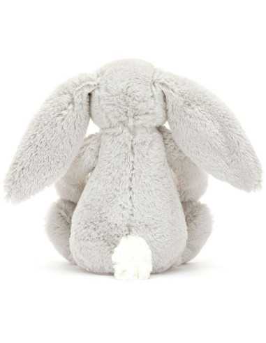 Petite peluche Lapin argent Fleur -... Petite peluche Lapin argent Fleur -...
