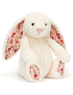 Peluche Lapin crème Berry -...