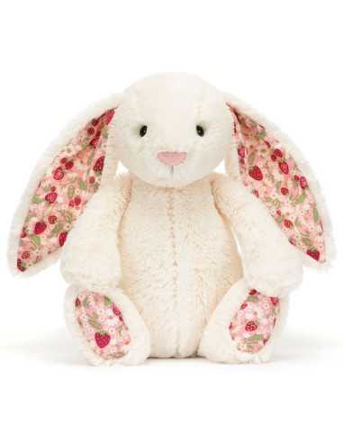 Peluche Lapin crème Berry - Jellycat Peluche Lapin crème Berry - Jellycat