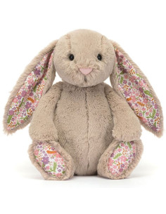 Peluche Lapin beige Pétale... 2