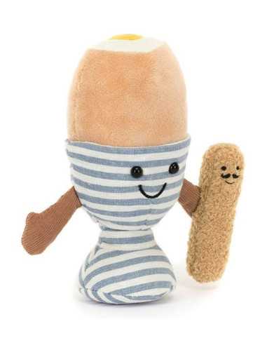 Peluche Eggetha l'oeuf à la coque -... Peluche Eggetha l'oeuf à la coque -...