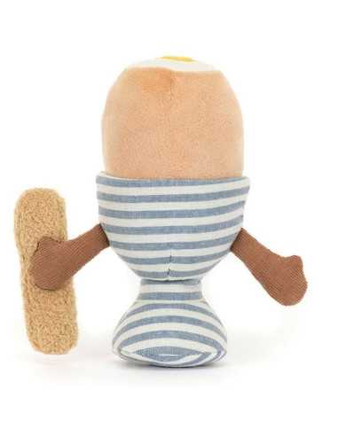 Peluche Eggetha l'oeuf à la coque -... Peluche Eggetha l'oeuf à la coque -...