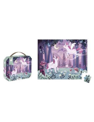 Puzzle Licornes 54 pièces - Janod Puzzle Licornes 54 pièces - Janod