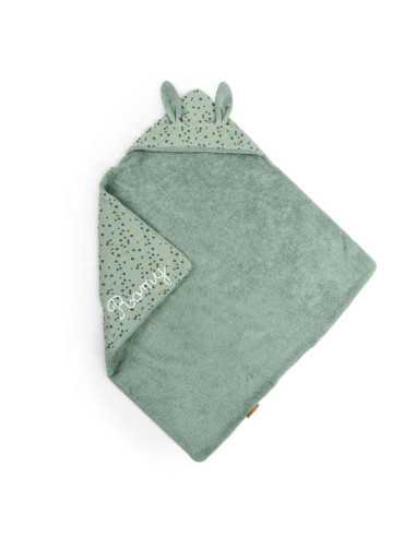 Sortie de bain sauge Trois Petits... Sortie de bain sauge Trois Petits...