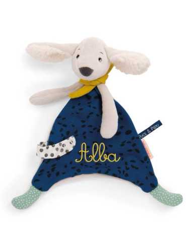 Doudou Pilou bleu Puce & Pilou -... Doudou Pilou bleu Puce & Pilou -...