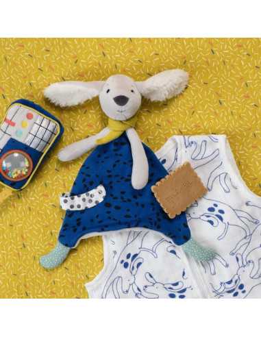 Doudou Pilou bleu Puce & Pilou -... Doudou Pilou bleu Puce & Pilou -...