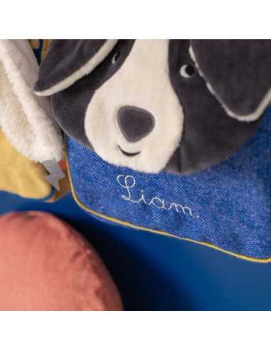 Sac à dos Puce bleu Puce & Pilou -... Sac à dos Puce bleu Puce & Pilou -...