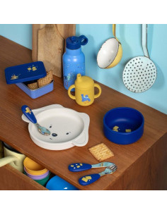 Set vaisselle silicone Puce... 2