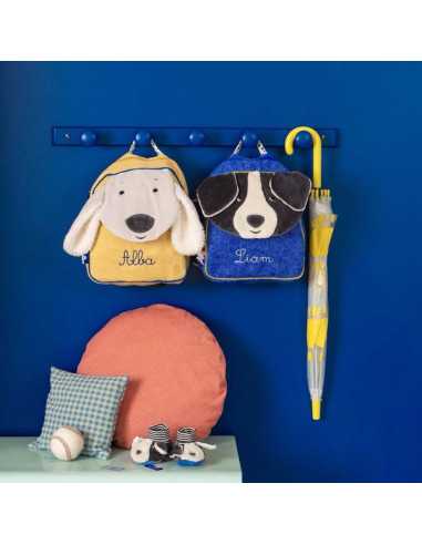 Chaussons chien Puce bleu Puce &... Chaussons chien Puce bleu Puce &...