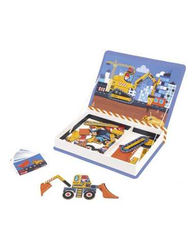 Magnetibook Construction - Janod Magnetibook Construction - Janod