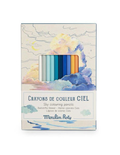 Crayons de couleur et...