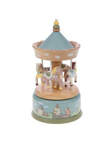 Boite à musique carrousel Léonard le... Boite à musique carrousel Léonard le...