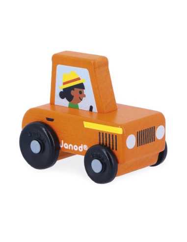 Tracteur rouge Cross Roads - Janod
