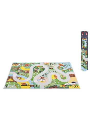 Tapis Campagne Cross Roads - Janod Tapis Campagne Cross Roads - Janod