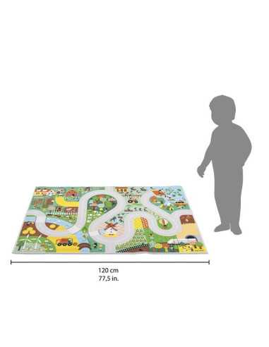 Tapis Campagne Cross Roads - Janod Tapis Campagne Cross Roads - Janod