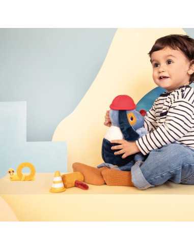 Peluche d'activités Jules bricoleur... Peluche d'activités Jules bricoleur...