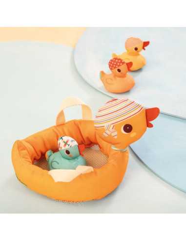 Jouet de bain maman canard et ses... Jouet de bain maman canard et ses...