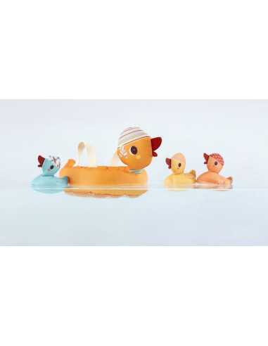 Jouet de bain maman canard et ses... Jouet de bain maman canard et ses...