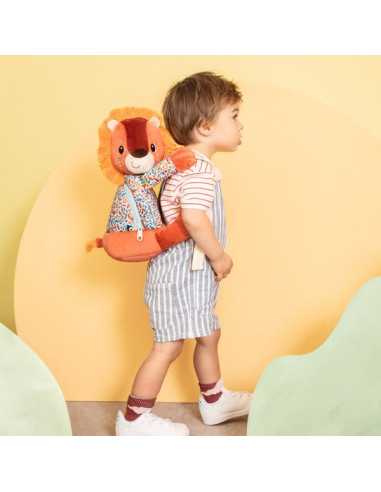 Sac à dos doux Jack le lion -... Sac à dos doux Jack le lion -...
