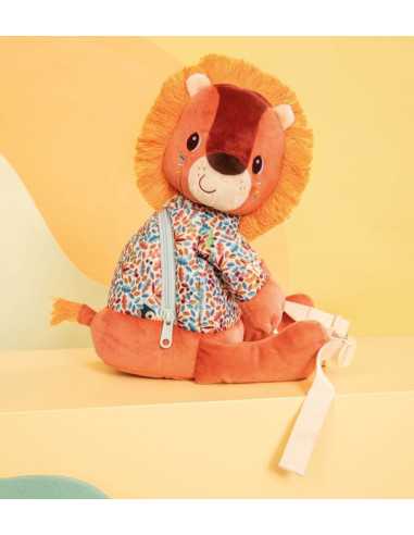 Sac à dos doux Jack le lion -... Sac à dos doux Jack le lion -...