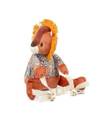 Sac à dos doux Jack le lion -... Sac à dos doux Jack le lion -...