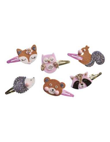 6 barrettes pailletées à créer Pretty... 6 barrettes pailletées à créer Pretty...