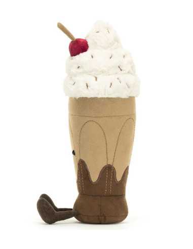 Peluche Milk-shake au chocolat -... Peluche Milk-shake au chocolat -...
