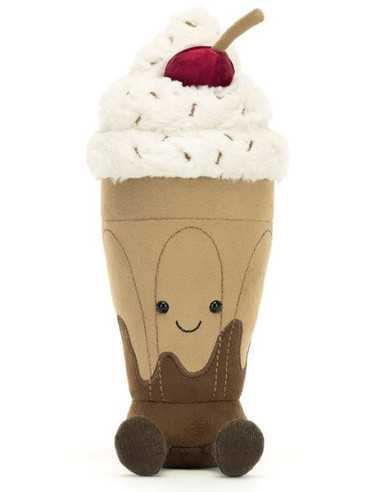 Peluche Milk-shake au chocolat -... Peluche Milk-shake au chocolat -...
