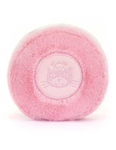 Peluche Mia le macaron à la framboise... Peluche Mia le macaron à la framboise...
