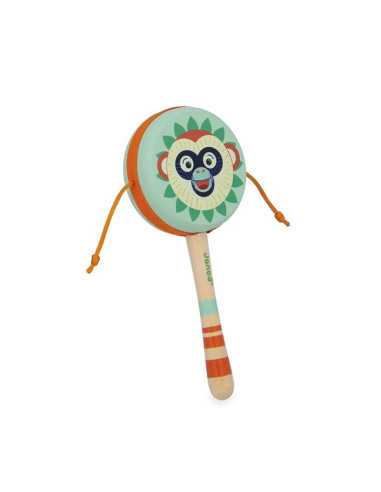 Tambour à mains Singe Gioia - Janod Tambour à mains Singe Gioia - Janod