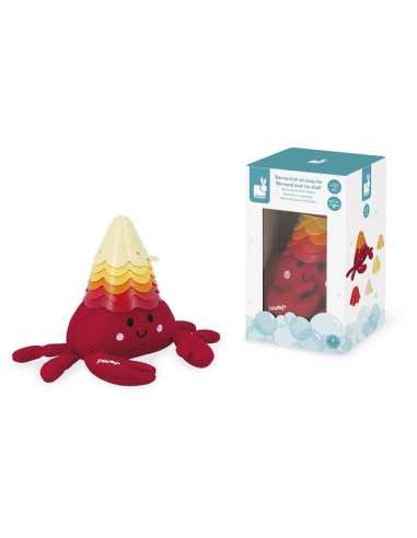 Jouet de bain Bernard et sa coquille... Jouet de bain Bernard et sa coquille...